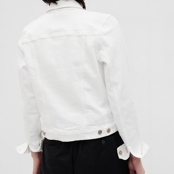 White Denim Jacket - Picture 3 of 9